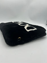 Load image into Gallery viewer, Dolce &amp; Gabbana Cleo Clutch Fur Pouch With White Logo