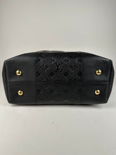 Load image into Gallery viewer, Louis Vuitton Melie Empreinte Leather Hobo Bag Black
