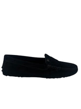 Load image into Gallery viewer, Tods Black Suede Drivers Size 38.5EU