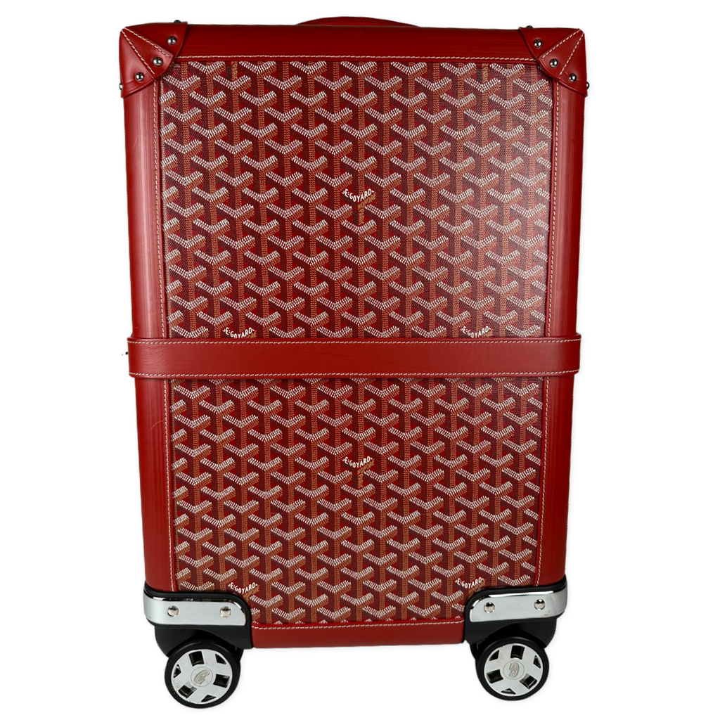 Goyard travel cheap bag trolley