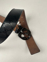 Load image into Gallery viewer, Gucci Imprime Monogram Interlocking G Belt 39in/99cm