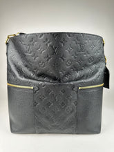 Load image into Gallery viewer, Louis Vuitton Melie Empreinte Leather Hobo Bag Black