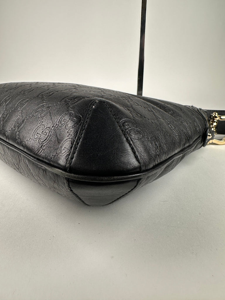 Gucci Guccissima Creole Hobo Black