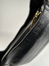 Load image into Gallery viewer, Gucci Guccissima Creole Hobo Black