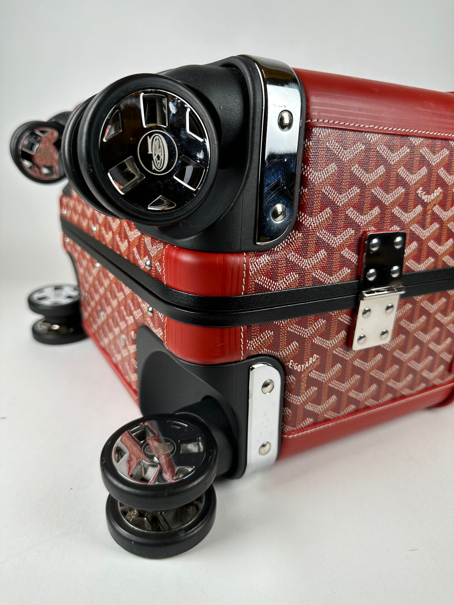 The Bourget suitcase by Goyard