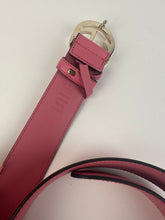 Load image into Gallery viewer, Gucci Leather Interlocking G Belt Pink 106cm/42in