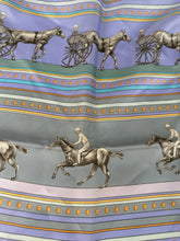 Load image into Gallery viewer, Hermes 2007 Sequences by Cathy Latham Purple Teal 90cm