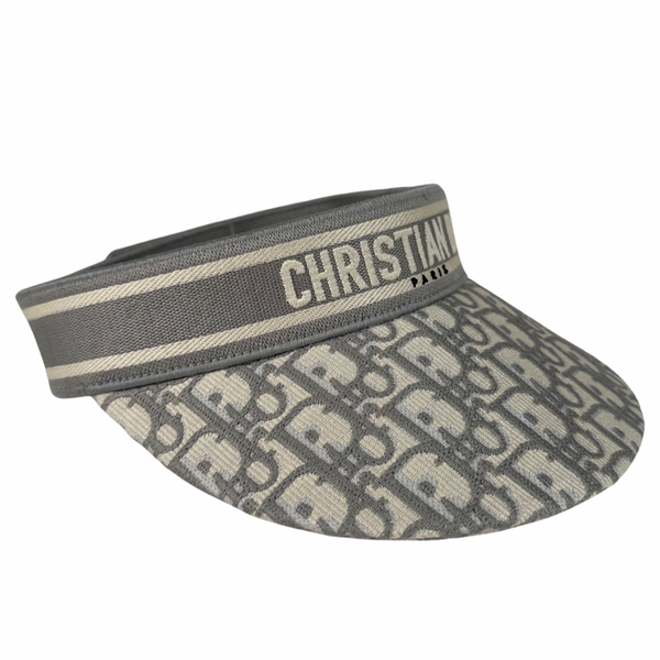 Dior D-Smash Oblique Grey Visor – Sacdelux