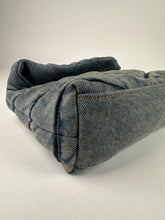 Load image into Gallery viewer, Saint Laurent Denim Quilted Toy Loulou Puffer Monogram Chain Satchel Blue