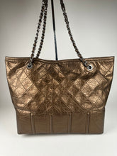 Load image into Gallery viewer, Chanel Metallic Aged Calfskin Shopping In Moscow Tote Bronze Large