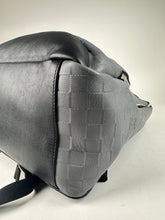 Load image into Gallery viewer, Louis Vuitton Damier Infini Leather Avenue Backpack Grey Black