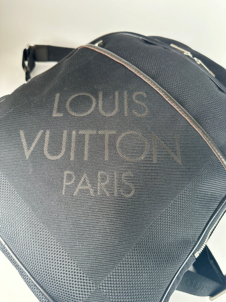 louis vuitton black damier geant neo bongo backpack bag Louis Vuitton Black Damier Geant Neo Bongo Backpack – Sacdelux