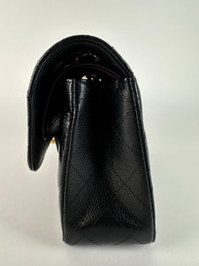 Chanel Caviar Quilted Small Classic Double Flap Black