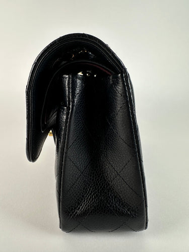 Chanel Caviar Quilted Small Classic Double Flap Black