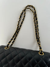 Load image into Gallery viewer, Chanel Caviar Quilted Small Classic Double Flap Black