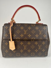 Load image into Gallery viewer, Louis Vuitton Cluny BB Monogram Top Handle Bordeaux Fuchsia