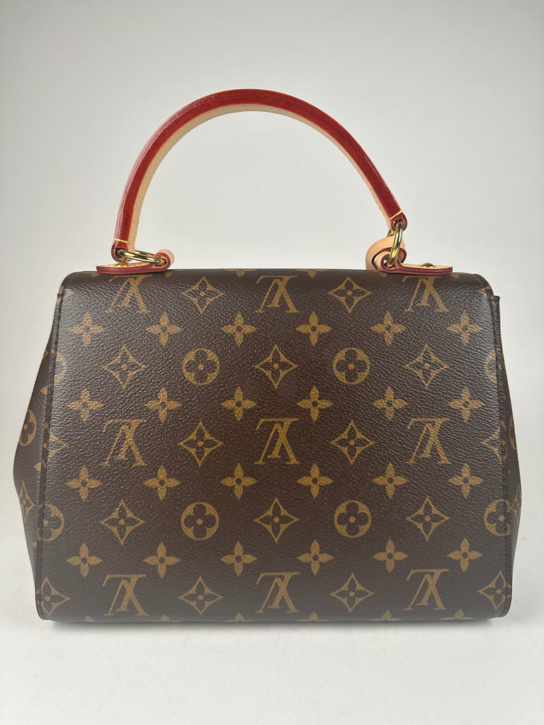 Louis Vuitton Cluny BB Monogram Top Handle Bordeaux Fuchsia