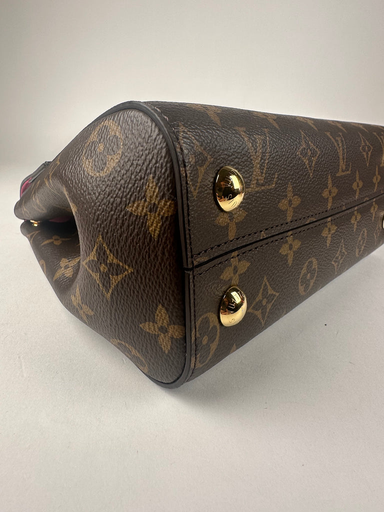 Louis Vuitton Cluny BB Monogram Top Handle Bordeaux Fuchsia