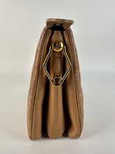 Load image into Gallery viewer, Louis Vuitton Lambskin Embossed Monogram Coussin PM Camel Brown