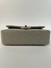 Load image into Gallery viewer, Chanel Lambskin Quilted Small Classic Double Flap Light Grey