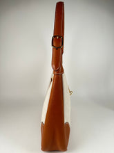 Load image into Gallery viewer, Hermes Toile Courchevel Trim II 31 Gold Hobo Bag