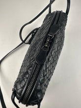 Load image into Gallery viewer, Bottega Veneta Nappa Intrecciato Nodini Crossbody Bag Black