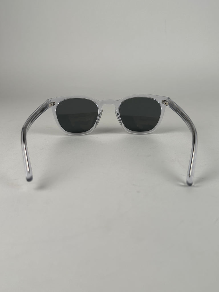 Saint Laurent Classic 28 Mirrored Sunglasses Crystal