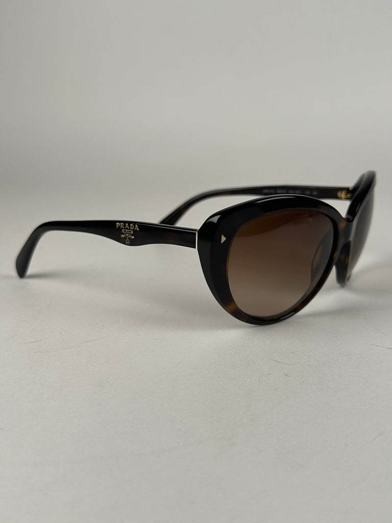 Prada SPR 21N Havana Sunglasses