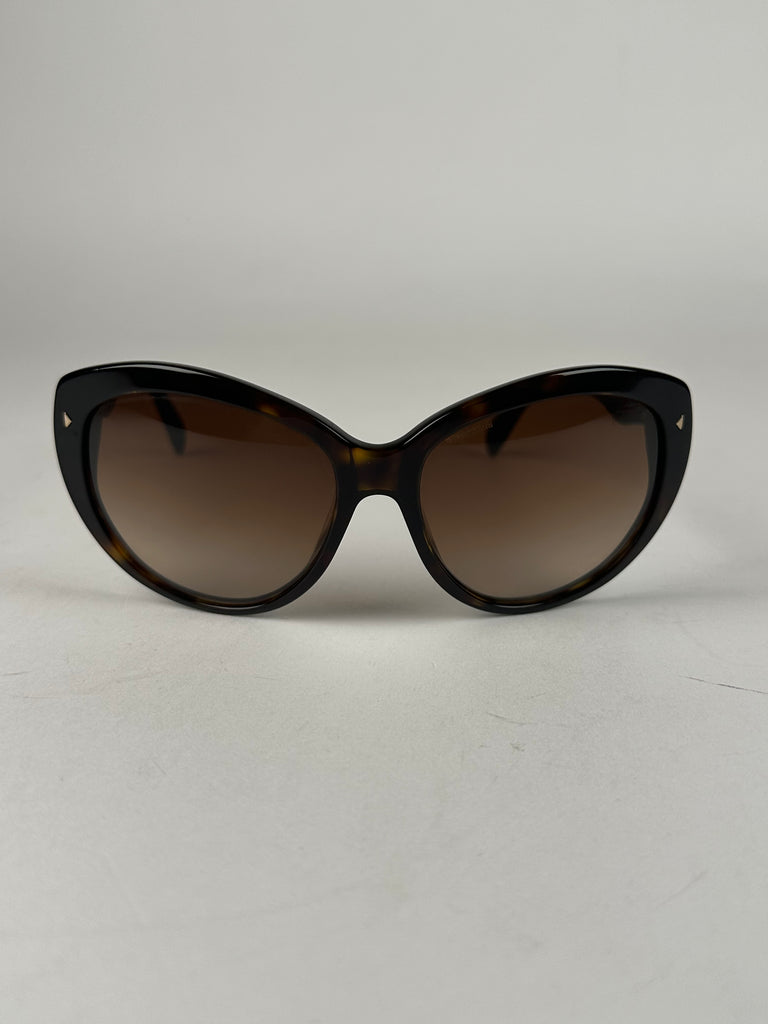 Prada SPR 21N Havana Sunglasses