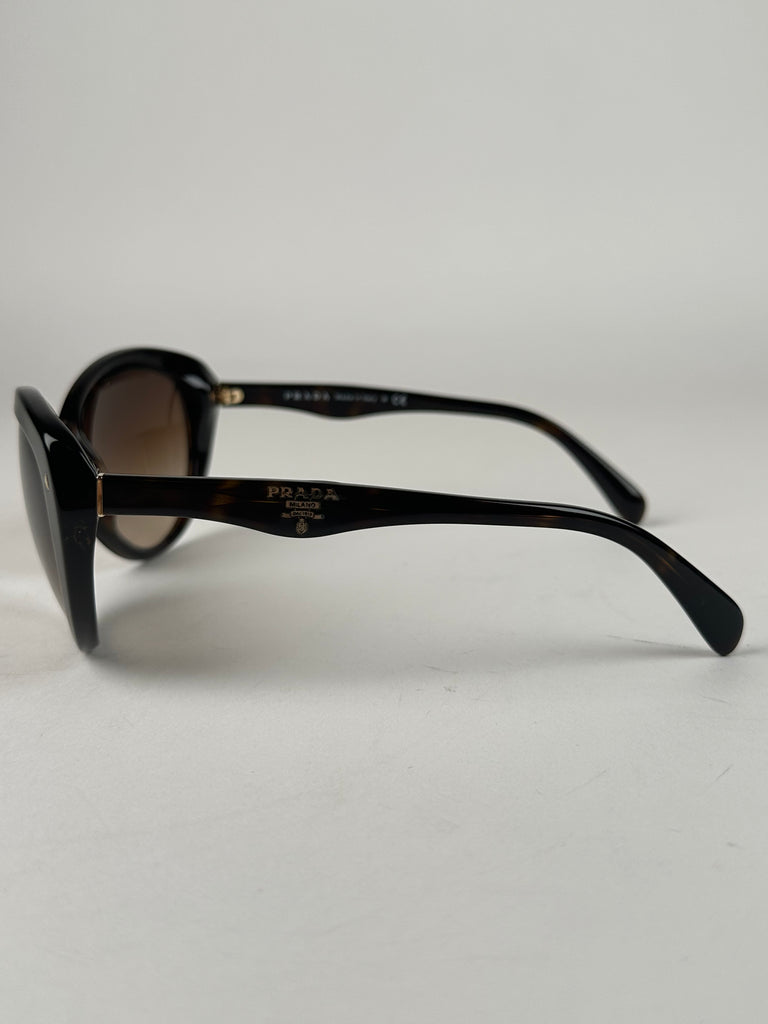 Prada SPR 21N Havana Sunglasses