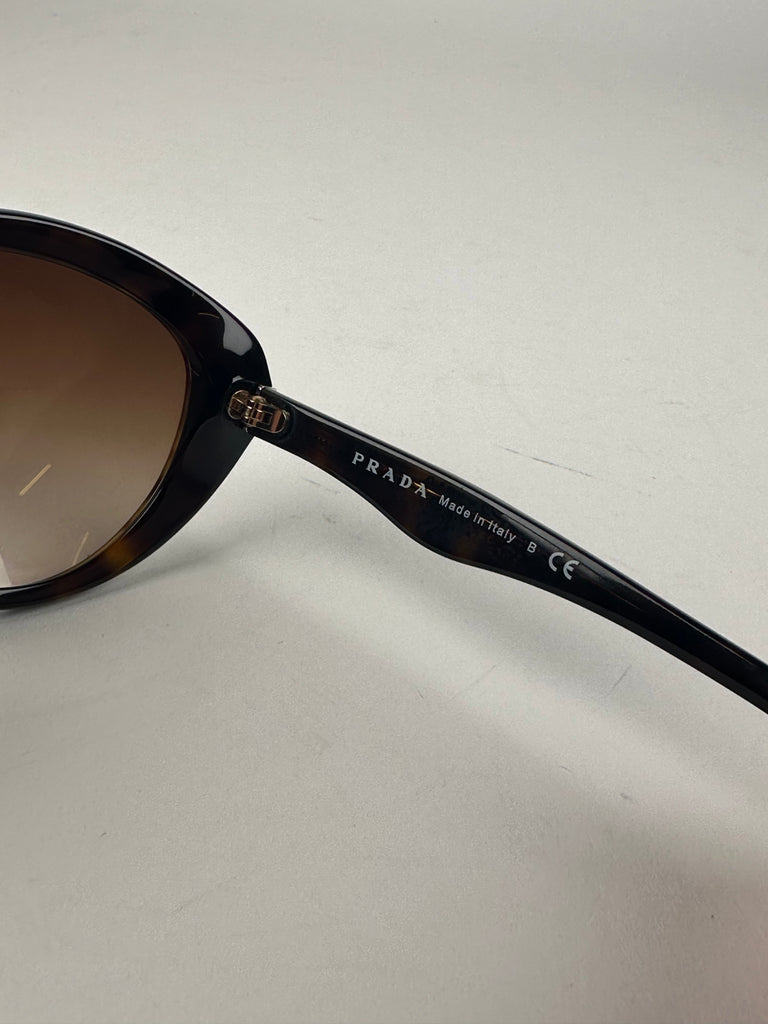 Prada SPR 21N Havana Sunglasses