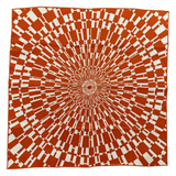 Hermes Op’H 70cm Silk Scarf Red