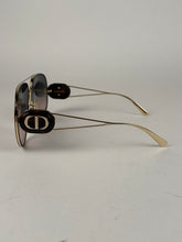 Load image into Gallery viewer, Dior Brow Bar Aviator Sunglasses Tortoise Shell Gold