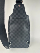 Load image into Gallery viewer, Louis Vuitton Damier Graphite Avenue Sling Backpack