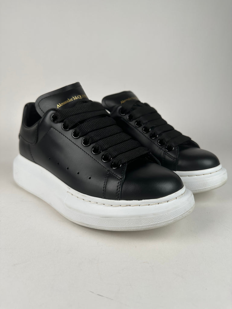 Alexander McQueen Oversized Sneakers Black White Size 36EU