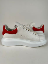 Load image into Gallery viewer, Alexander McQueen Oversized Sneakers Red White Size 36EU