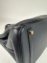 Load image into Gallery viewer, Hermes Birkin 35 Taurillon Clemence Leather Black Gold Hardware