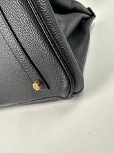 Load image into Gallery viewer, Hermes Birkin 35 Taurillon Clemence Leather Black Gold Hardware