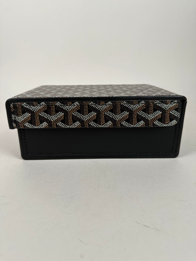 Goyard Goyardine Montret 4 Watch Case Black