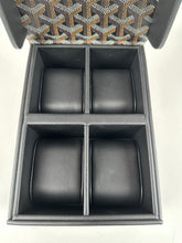 Load image into Gallery viewer, Goyard Goyardine Montret 4 Watch Case Black