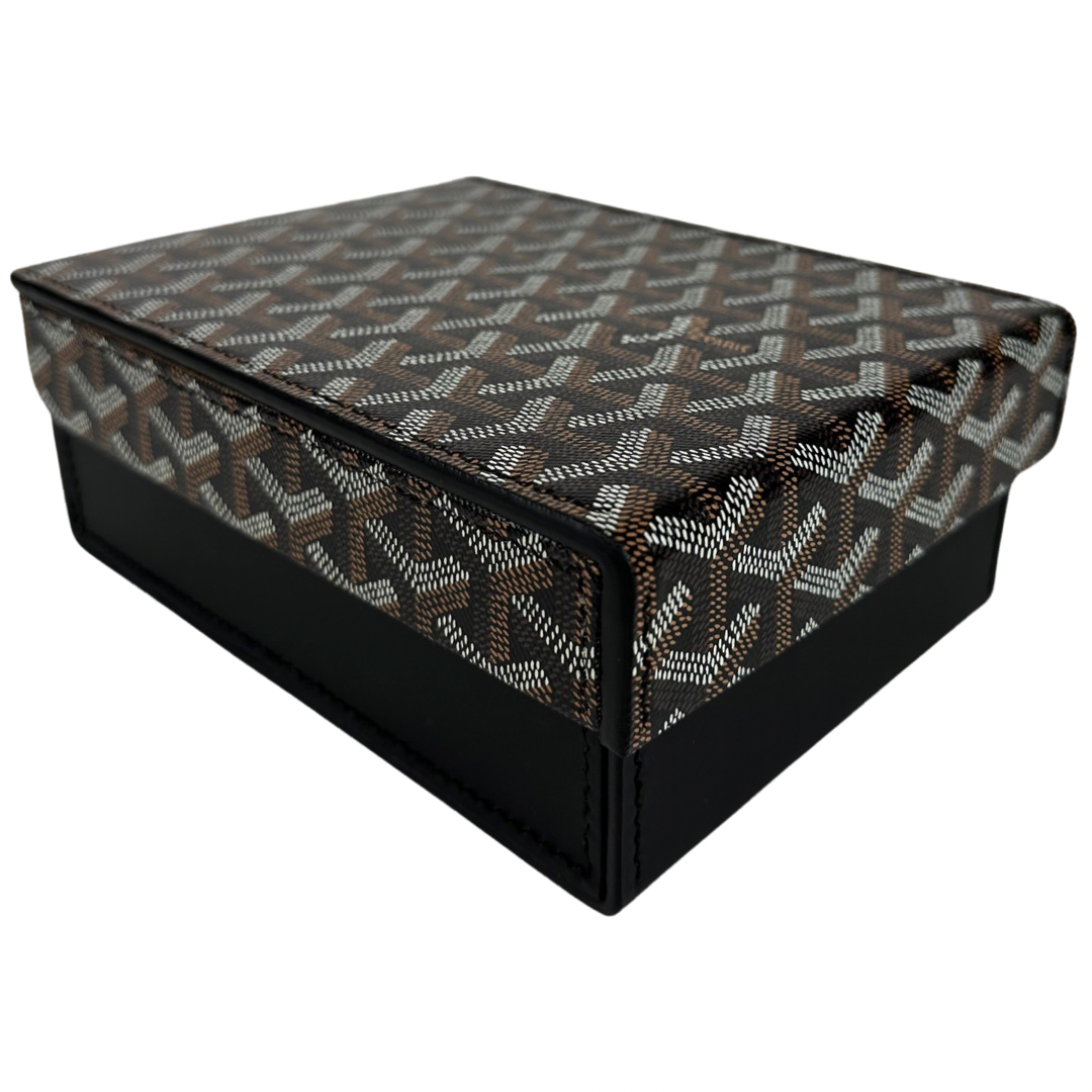 Goyard Goyardine Montret Watch Case Black – Sacdelux