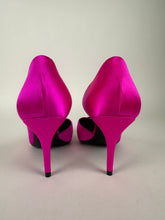 Load image into Gallery viewer, Balenciaga Pink Satin D’Orsay Pumps Size 38EU