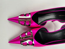 Load image into Gallery viewer, Balenciaga Pink Satin D’Orsay Pumps Size 38EU