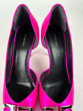 Load image into Gallery viewer, Balenciaga Pink Satin D’Orsay Pumps Size 38EU