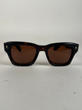 Load image into Gallery viewer, Jacques Marie Mage Dealan 53 Sunglasses in Agar Dark Brown Gold