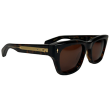 Load image into Gallery viewer, Jacques Marie Mage Dealan 53 Sunglasses in Agar Dark Brown Gold