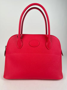 Hermes Epsom Bolide 27 Rose Extreme
