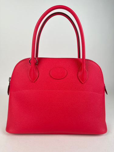 Hermes Epsom Bolide 27 Rose Extreme