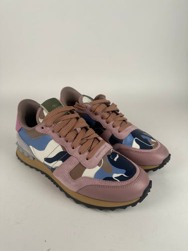 Valentino Rockstud Camouflage Trainers size 38EU