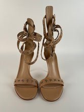 Load image into Gallery viewer, Gianvito Rossi Jett Roma Powder Strap Sandal Heels size 35.5EU